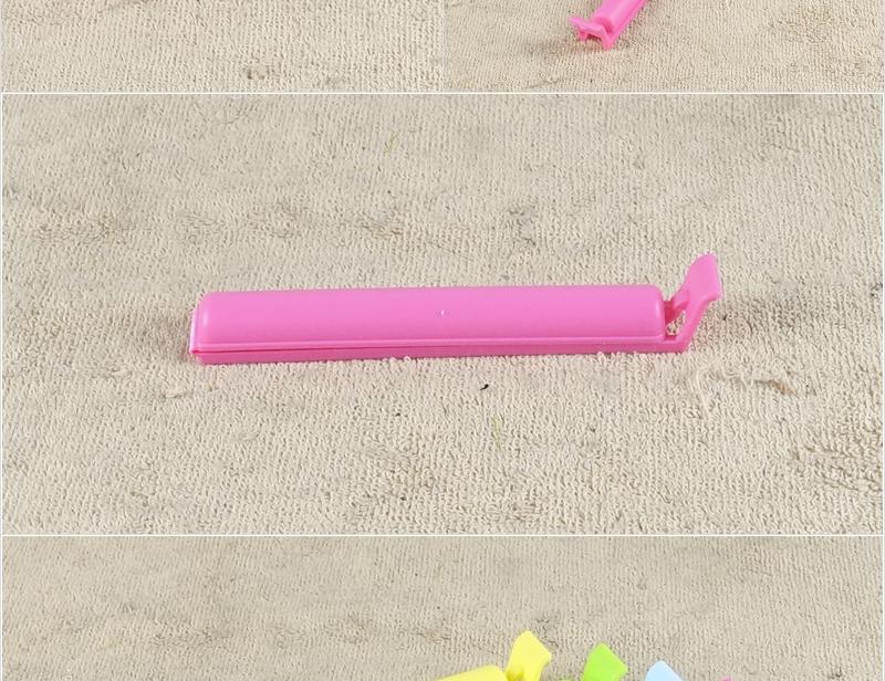 GF파스텔봉지집게4P - 3EA 봉지집게 과자집게 비닐봉지집게 슬림형집게 다용도집게 다목적집게 보관용집게 주방용집게