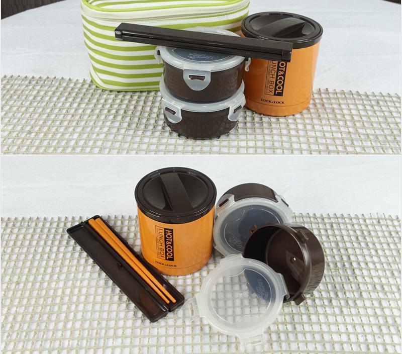 LHC3070비비드보온도시락400ml(오렌지)행사 보온도시락가방 도시락가방 도시락 찬합도시락 소풍도시락 나들이도시락 나들이도시락가방 야외도시락가방