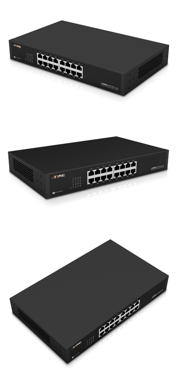 IPTIME SW1600-MINI - 10 100M 허브. 16포트/스위칭허브/허브/16포트허브/16포트스위칭허브/저소음허브/저