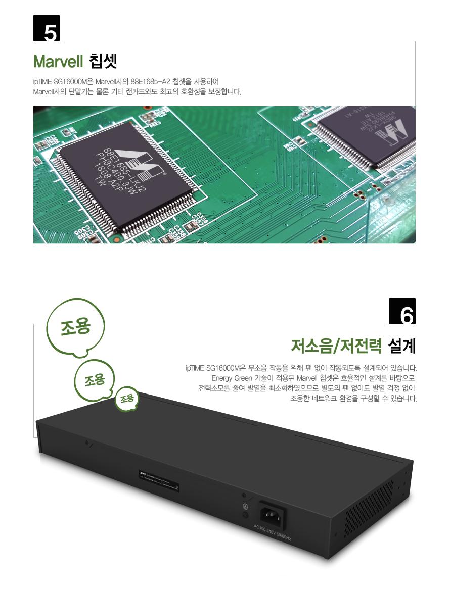 IPTIME SG16000M 16포트 기가허브 허브 네트워크허브 네트워크확장 PC허브 컴퓨터허브 전달허브 노트북허브 연결허브 저장허브 다용도허브