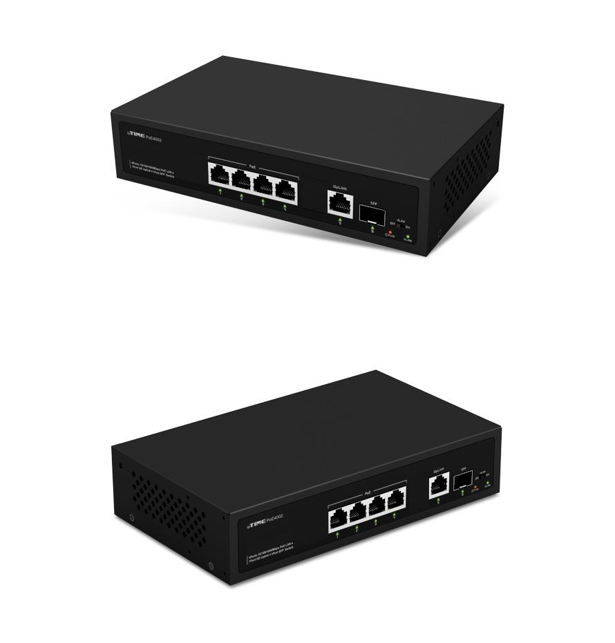 IPTIME POE4002 4포트 기가 SFP포트 4포트허브 POE허브 기가비트허브 포트허브 스위칭허브 스위칭 허브 컴퓨터허브 네트워크허브 네트워크장비