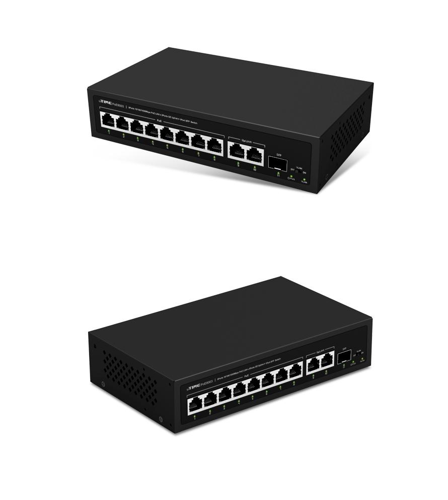 IPTIME POE8003 8포트 기가 SFP포트 8포트허브 POE허브 기가비트허브 포트허브 스위칭허브 스위칭 허브 컴퓨터허브 네트워크허브 네트워크장비