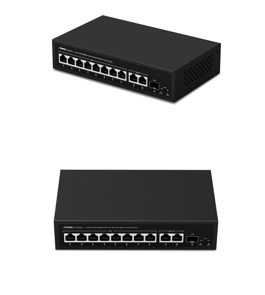 IPTIME POE8003 8포트 기가 SFP포트 8포트허브 POE허브 기가비트허브 포트허브 스위칭허브 스위칭 허브 컴퓨터허브 네트워크허브 네트워크장비