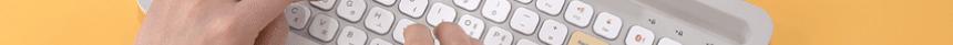 Coms 크래들 무선 블루투스 5.0 키보드 스마트폰 태블릿PC 거치 화이트/PC무선키보드/휴대용키보드/무선연