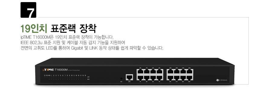 IPTIME T16000M 유선IP공유기(기가) Giga LAN 포트 유선공유기 16포트유무선공유기 공유기 인터넷연결공유기 PC공유기 유무선와이파이 와이파이 와이파이공유기 유무선WIFI WIFI 유무선공유기 WIFI공유기 가정용공유기 인터넷공유기