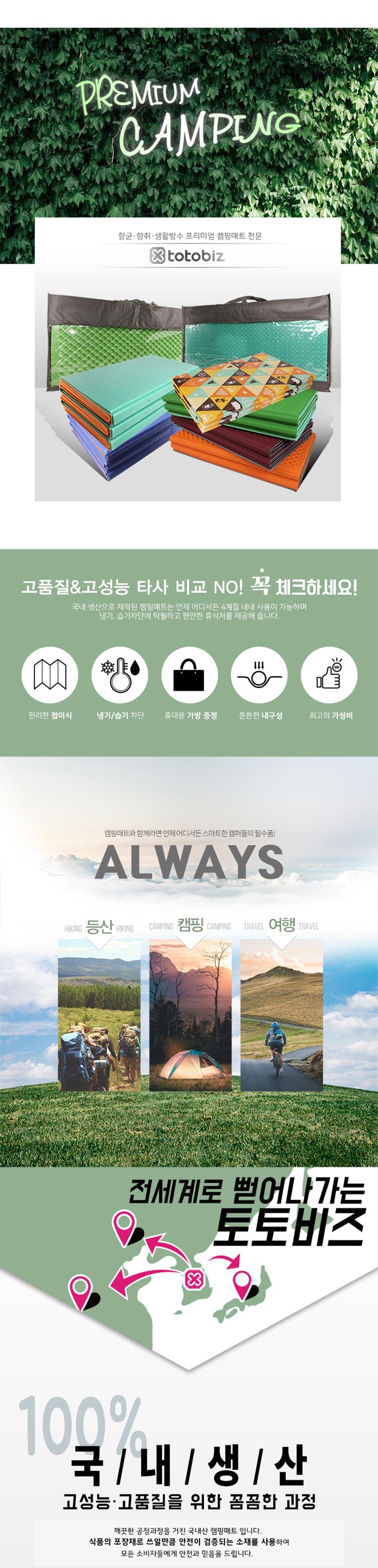 완전코팅필름 캠핑매트 블루 140x200 매트 코팅매트 캠핑매트 차박매트 등산매트 여행매트 레져용매트 간이매트 휴대용매트 휴대용쿠션메트 캠핑용품
