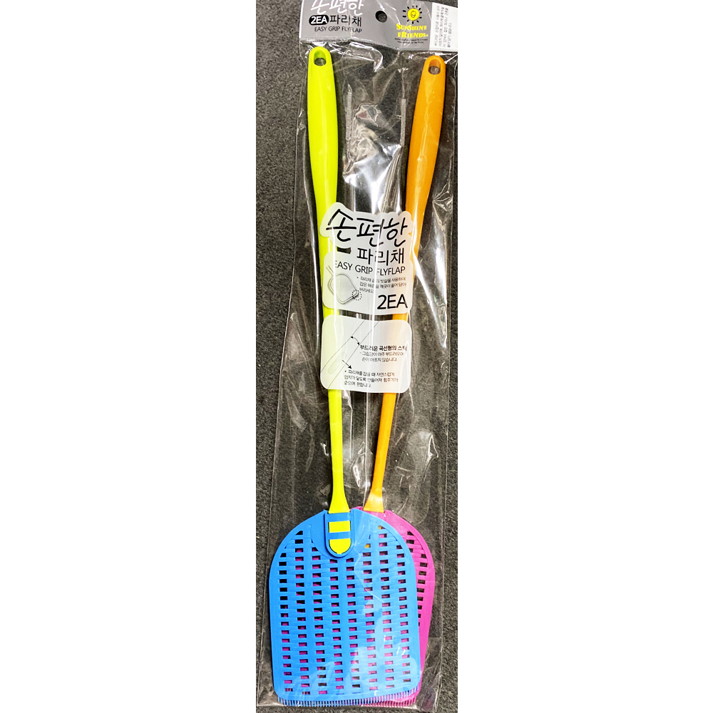 일조 파리채(일조 2p 15x48)X10개/벌레잡이/벌레잡기/벌레채/손벌레채/핸드벌레채/손잡이벌레채/자루벌레채