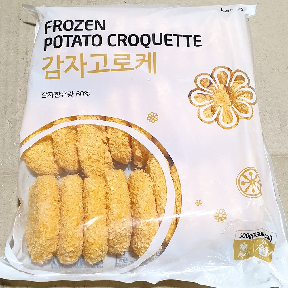 랜시푸드 감자 고로케 (30g x30개) X10/포테이토고로케/포테이토크로켓/고로케/크로켓/튀김고로케/튀김크로