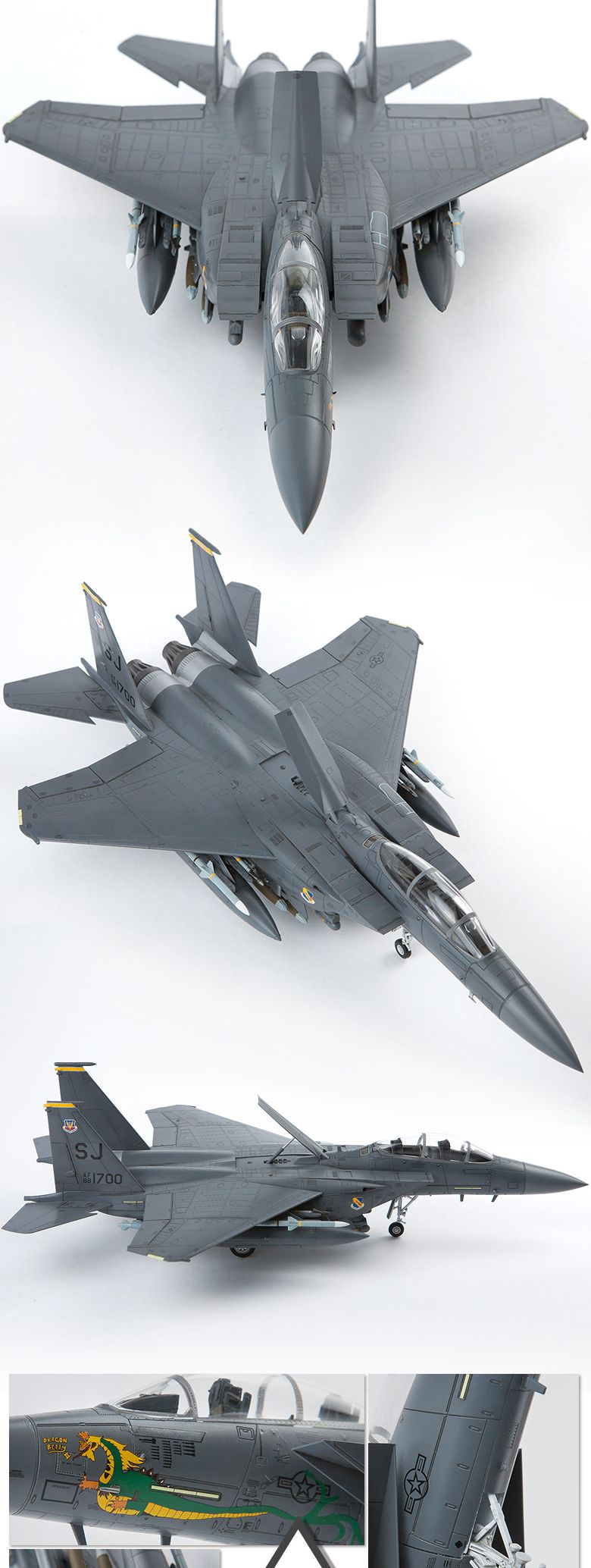 1of72 미해군 F15E 333 전투비행대 Modelers Edition 피규어 인형 장난감 완구 진열용피규어 수집피규어 수집용피규어 어린이장난감 프라모델 모형 전시용피규어 미니어쳐