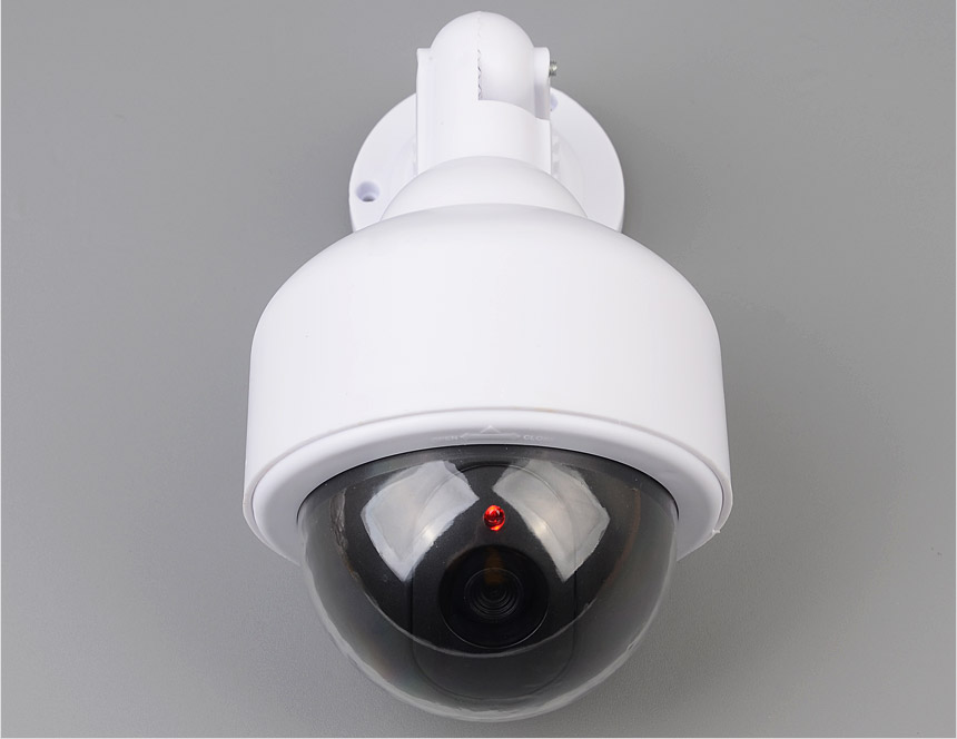 기둥형 원형 가짜 CCTV/모형카메라/모형감시카메라/방범카메라/방범용카메라/CCTV모형/모형CCTV/CCTV카메라