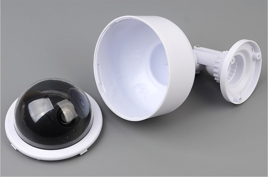 기둥형 원형 가짜 CCTV/모형카메라/모형감시카메라/방범카메라/방범용카메라/CCTV모형/모형CCTV/CCTV카메라