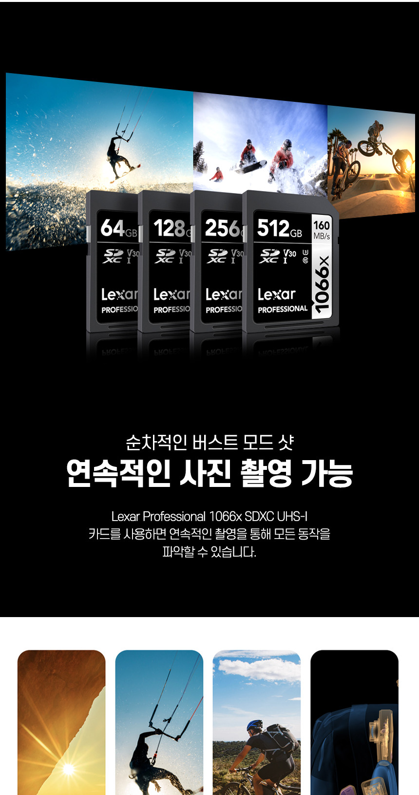 LEXAR SDXC PMS16-1 64GB/64GBSDXC/SDXC/SDXC메모리/SDXC메모리카드/카메라메모리카드/DSLR카메라메모리카