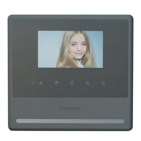 코맥스 비디오폰 컬러LED 4.3인치 CAV-43Y(블랙) IN-399507/월패드/아파트비디오폰/현관비디오폰/가정용비