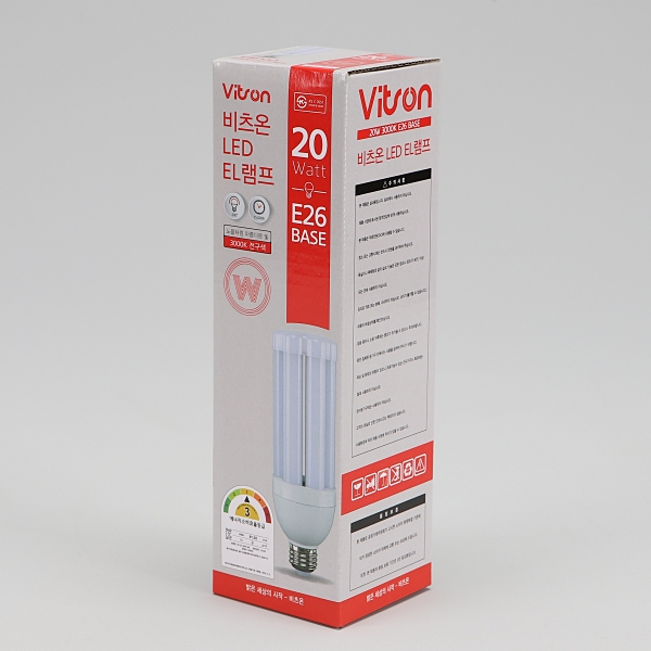 EL 램프 LED 20W 전구 E26 KS in-228377 전구 램프 LED전구 LED램프 교체용전구 작업등전구 작업램프 전구교체 거실전구 욕실전구 방전구