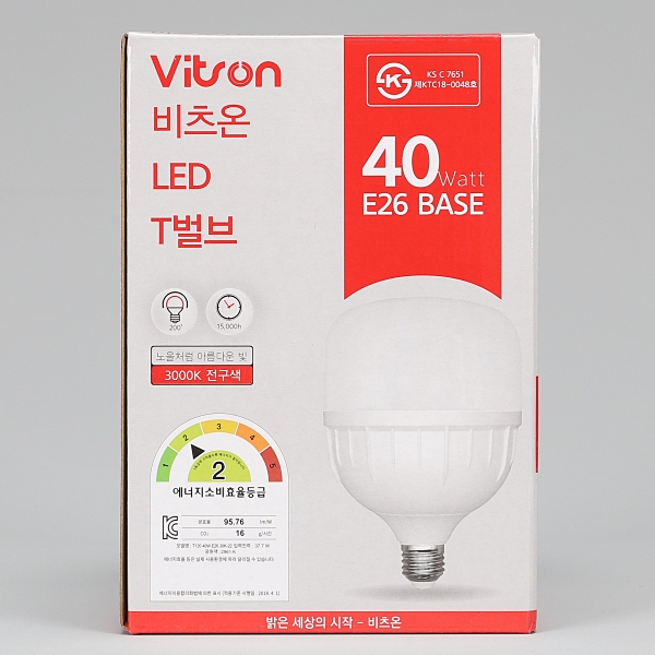 T-벌브 LED W 40W 전구 E26 in-383277 전구 LED전구 전구교체 교체용전구 전구램프 교체램프 조명 가정용전구 거실전구 방전구