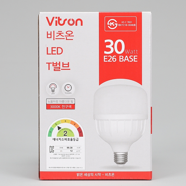 T-벌브 LED W 30W 전구 E26 in-383267 전구 LED전구 전구교체 교체용전구 전구램프 교체램프 조명 가정용전구 거실전구 방전구
