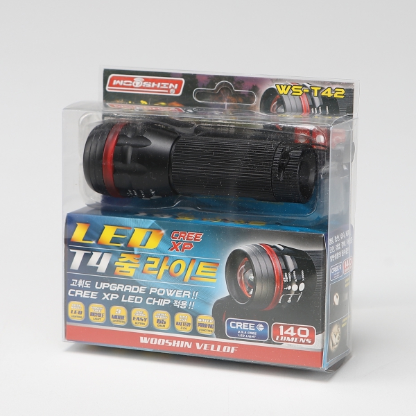 랜턴 LED(손전등) WS-T42 줌 in-21063 헤드라이트 밝은손전등 랜턴 캠핑등 손전등 후레쉬 캠핑용품 휴대용렌턴 등산용램프