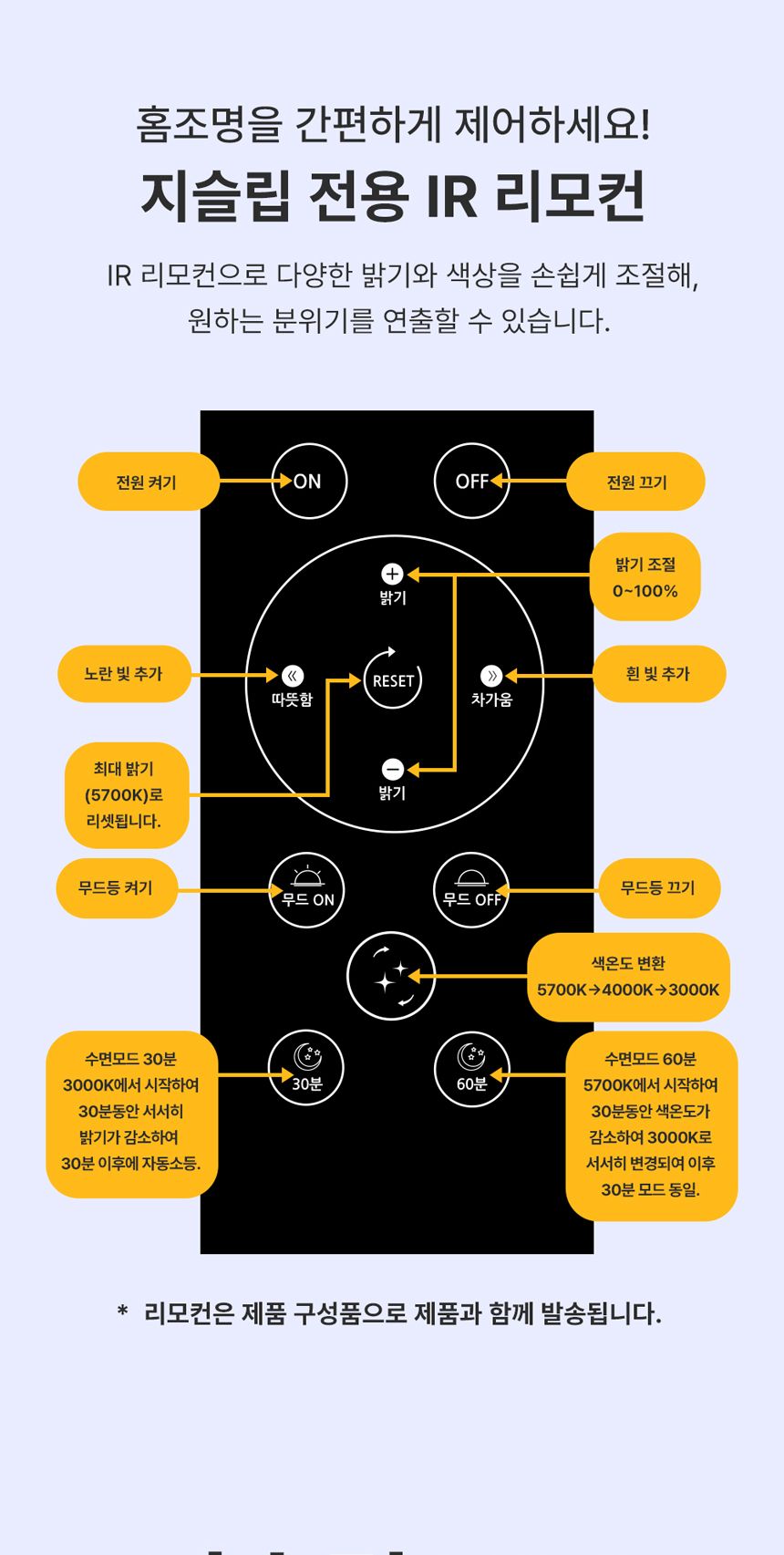 거실등 LED 지슬립(Zsleep) 640X320 40W(300W+10W) 주광+전구 KS in-513883 거실등 거실조명 조명 LED등 LED거실등 LED조명 LED거실조명 장식조명 조명장식 인테리어조명 조명인테리어 거실등교체