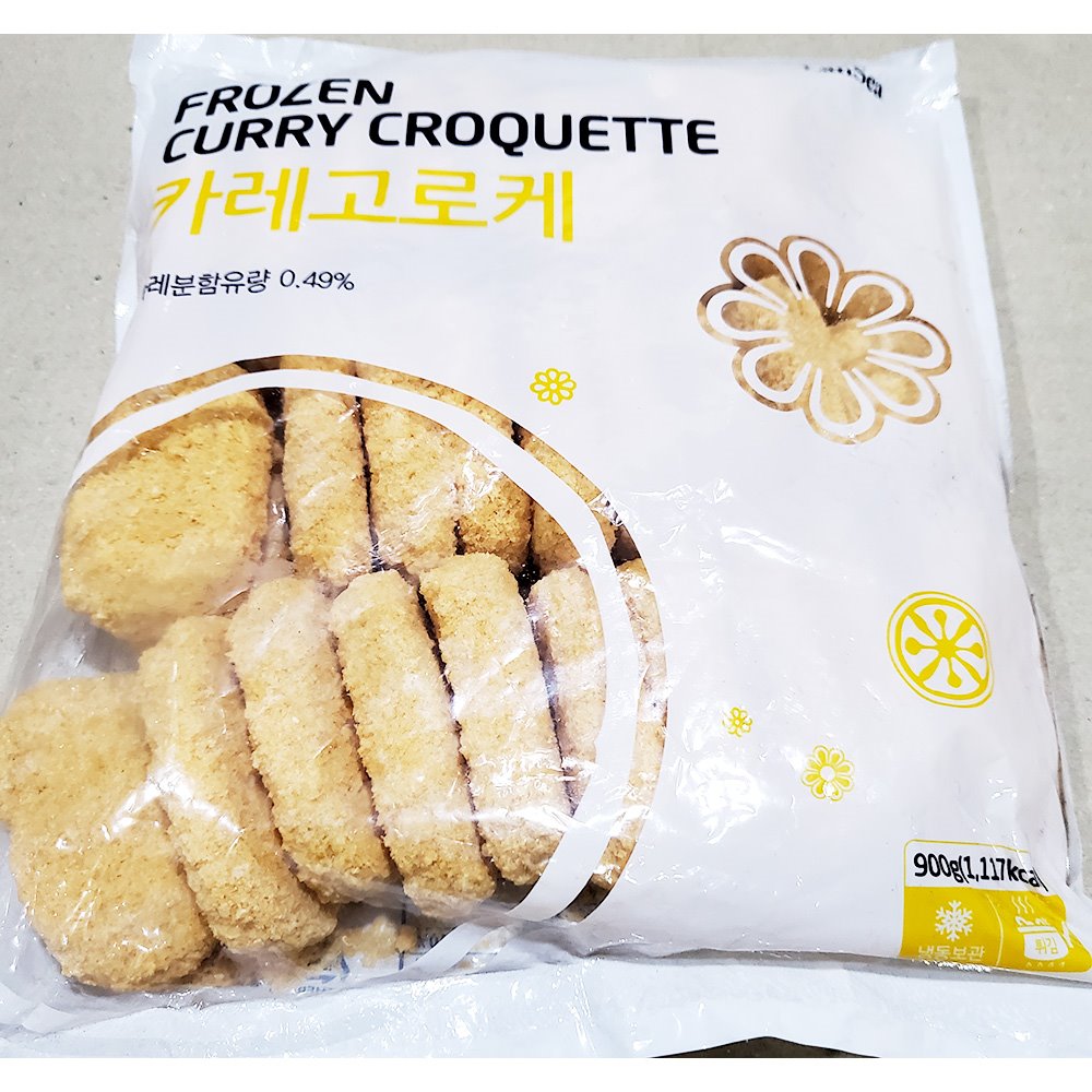 랜시푸드 카레고로케(30g x30개 900g) 카레고로케 카레크로켓 고로케 크로켓 튀김고로케 튀김크로켓 감자크로켓 감자고로케 간편조리고로케 간편조리크로켓