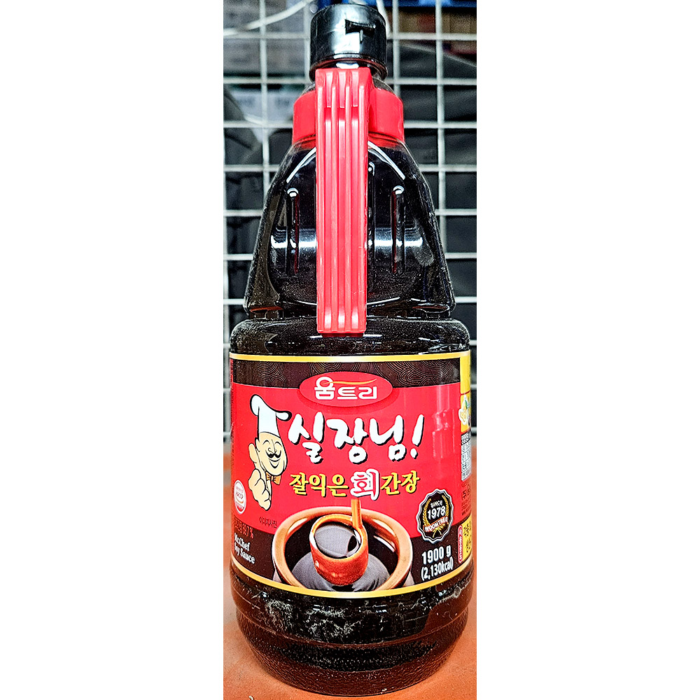 실장님 회간장 1.9kg 간장 회간장소스 회간장 간장소스 회전용간장 회전용간장소스 간장양념 횟집간장 회간장양념 회용간장