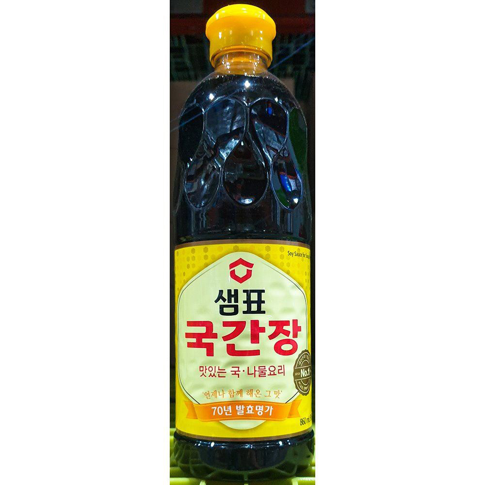 샘표 국간장 860ml 가정용국간장 국간장 업소용간장 요리간장 국물요리간장 간장 찌개간장 식당간장 조림간장 간장소스 국요리간장
