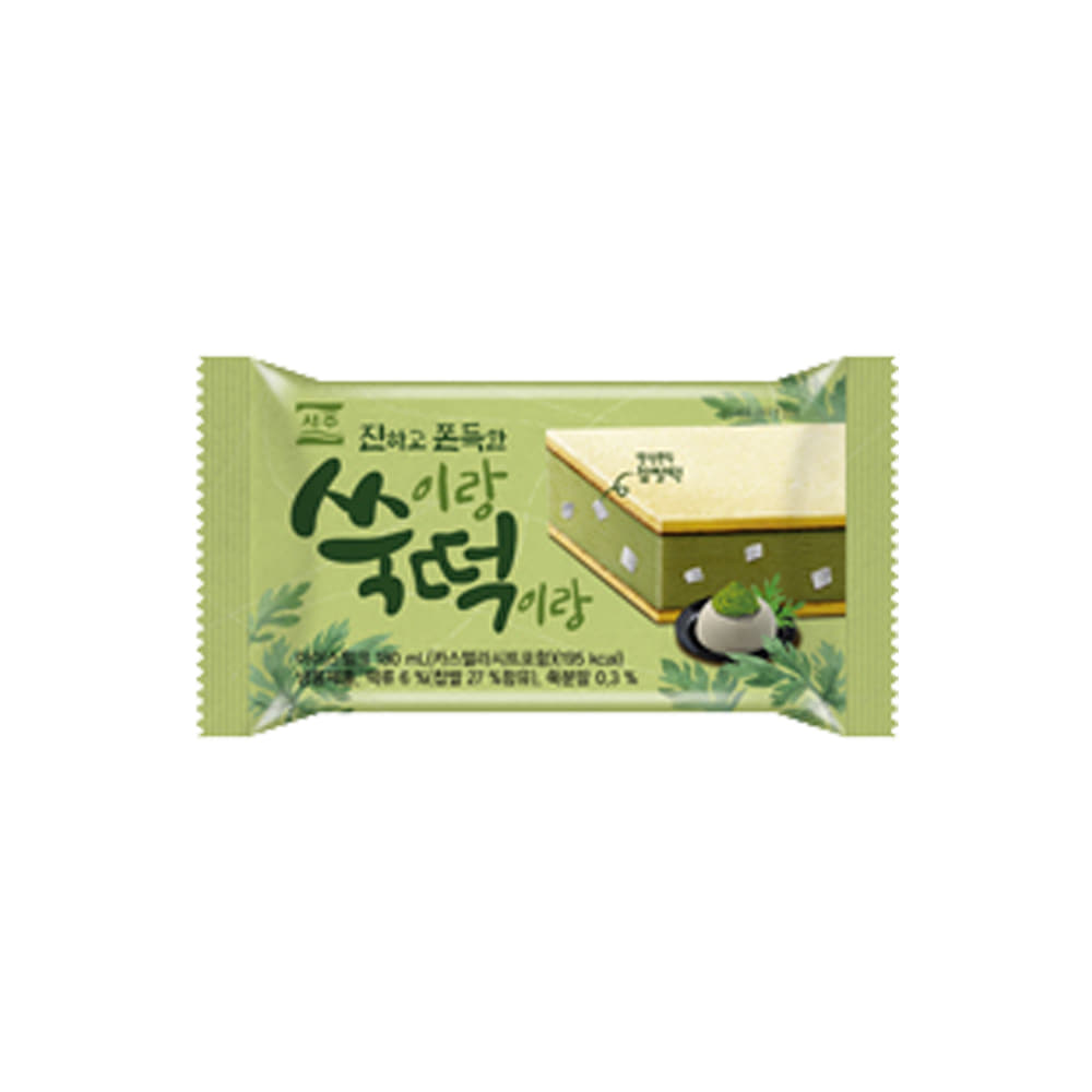 서주) 쑥이랑떡이랑 1박스 (24개입) 아이스크림 빵아이스크림 샌드아이스크림 아이스크림샌드 아이스크림빵 쑥떡아이스크림 쑥떡아이스샌드 샌드아이스 아이스샌드 쑥떡샌드아이스크림
