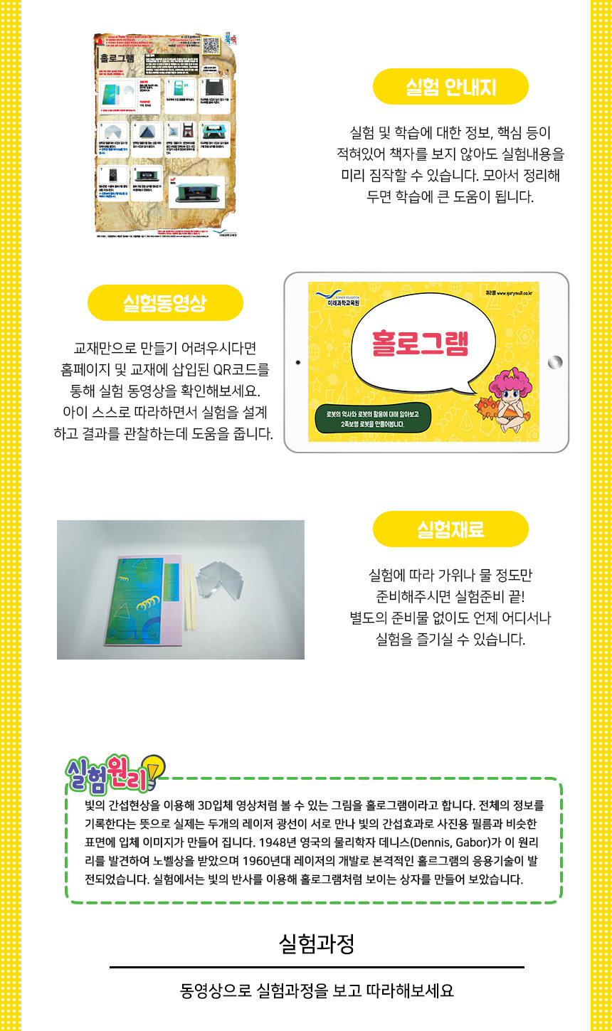 홀로그램 만들기 5인세트 홀로그램실험 홀로그램원리학습 홀로그램실험교구 홀로그램키트 DIY홀로그램 어린이홀로그램만들기 키즈홀로그램만들기 초등홀로그램만들기 초등과학실험 어린이과학실험