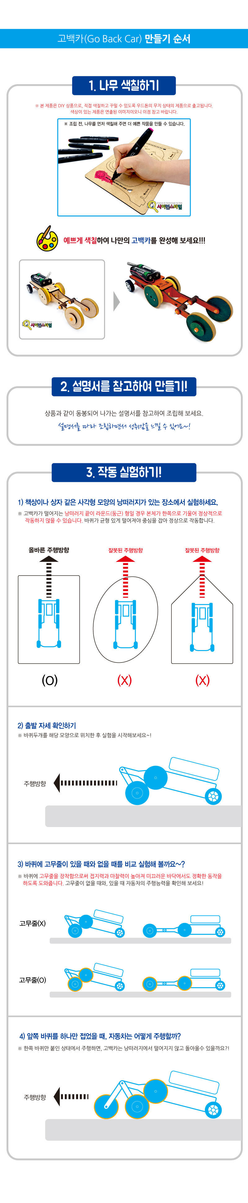 방향전환 자동차 고백카 만들기 자동차키트 과학자동차만들기 방향전환카만들기 DIY방향전환자동차 고백카만들기 고백자동차만들기 고백카조립 고백카교육키트 키즈과학키트 고백카실험