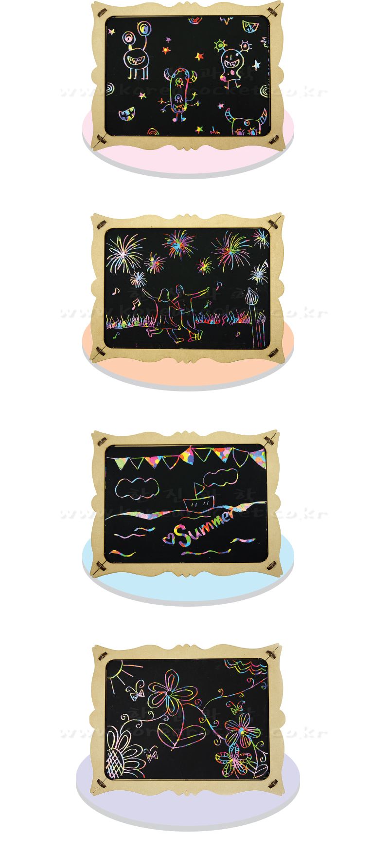 스크래치 액자 만들기 스크래치액자만들기 스크래치놀이 스크래치액자 액자만들기 액자만들기놀이 액자 과학놀이 과학장난감 과학놀이키트 DIY만들기