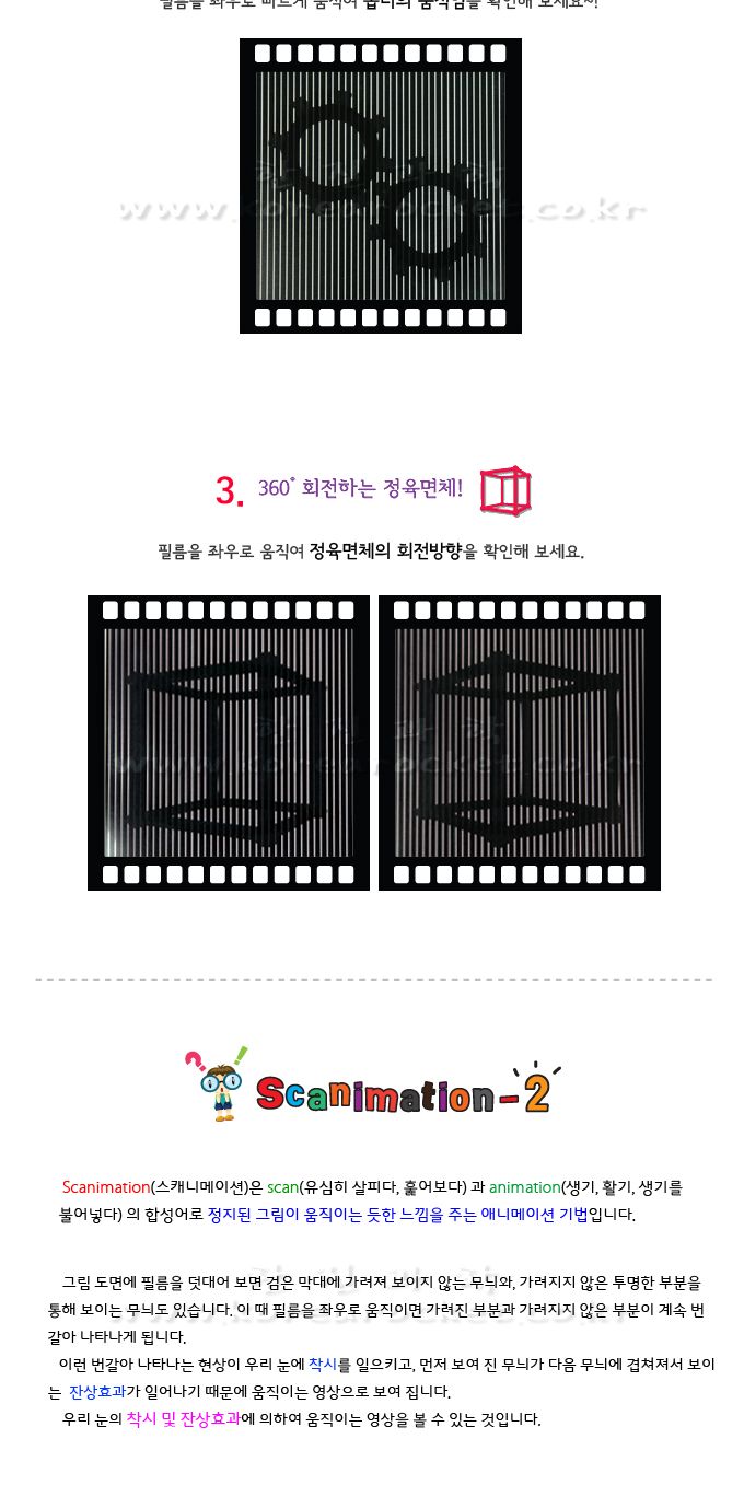 스캐니메이션2 움직이는 그림 10인 세트 DIY만들기 움직이는그림만들기 DIY움직이는그림 동작그림만들기 스캐니메이션만들기 스캐니메이션학습 스캐니메이션실험 잔상효과학습 착시현상실험 착시현상학습 움직이는그림원리학습