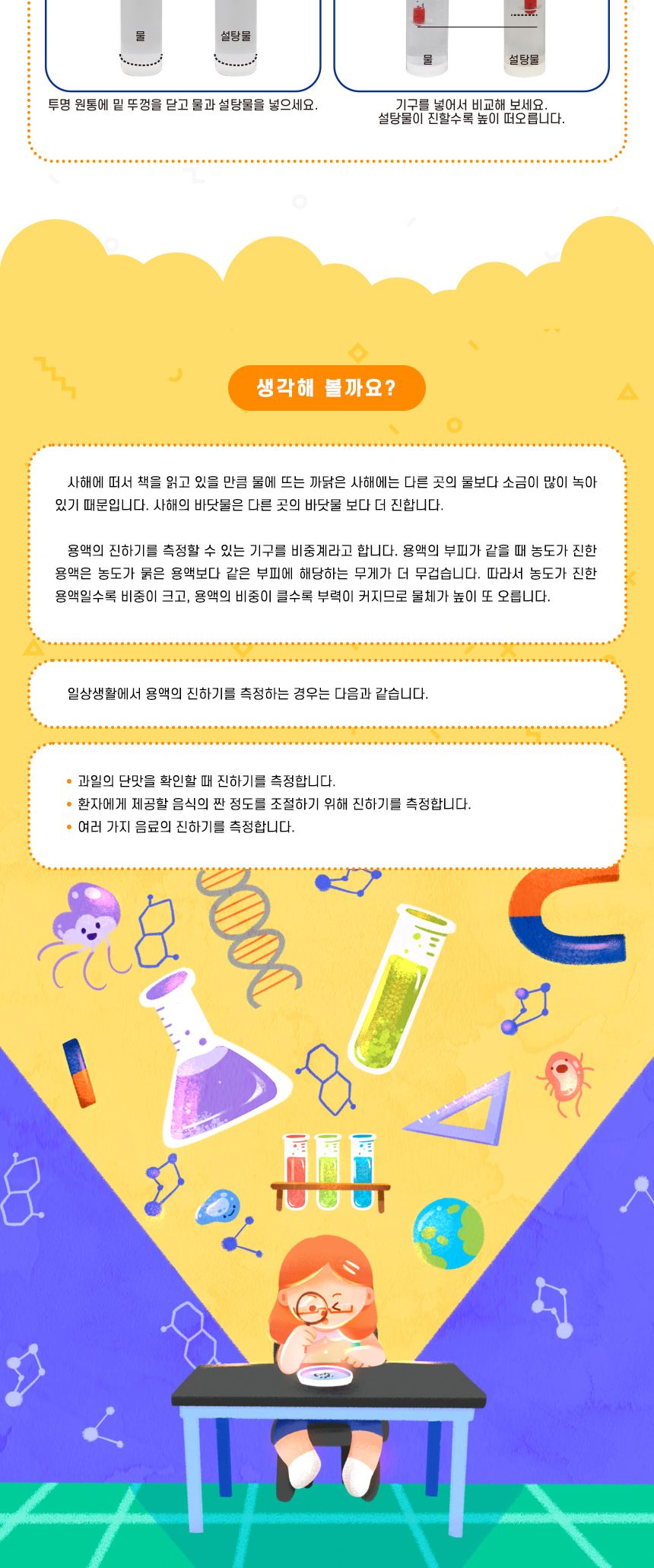 용액의 진하기를 비교하는기구 만들기 4인 세트 용액진하기측정 용해와용액탐구 용해와용액학습 용해와용액실험 5학년교과실험 초등교과실험 초등과학교구 어린이과학교구 키즈과학교구 학원과학실험
