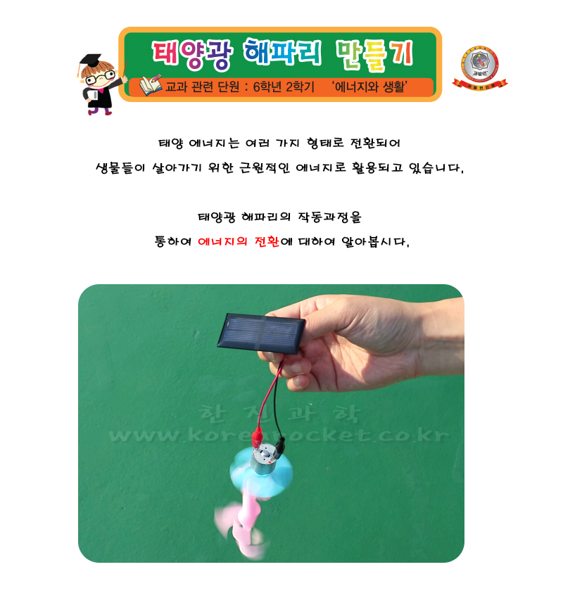 태양광 해파리 2인 세트 태양광해파리 해파리만들기 태양광해파리만들기 태양광학습장난감 태양광실험장난감 태양광실험 과학장난감 과학교구 과학상자 태양광장난감만들기