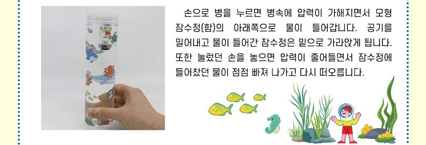 해저탐사 잠수정 만들기 2인 세트 3학년물질의상태실험 잠수함의원리실험 잠수함원리학습 초등교과실험 초등교과학습 DIY잠수정 초등과학교구 어린이과학교구 키즈과학교구 잠수정실험