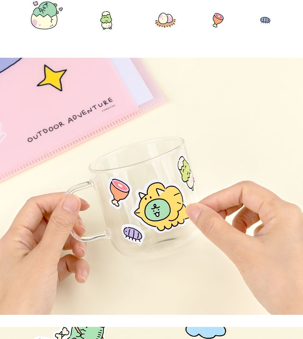 카카오프렌즈 죠르디 다이노 빅 포인트 스티커 죠르디스티커 죠르디캐릭터스티커 캐릭터스티커 디자인스티커 팬시스티커 소품꾸미기 데코스티커 꾸미기스티커 다이어리꾸미기 다이어리스티커 스티커