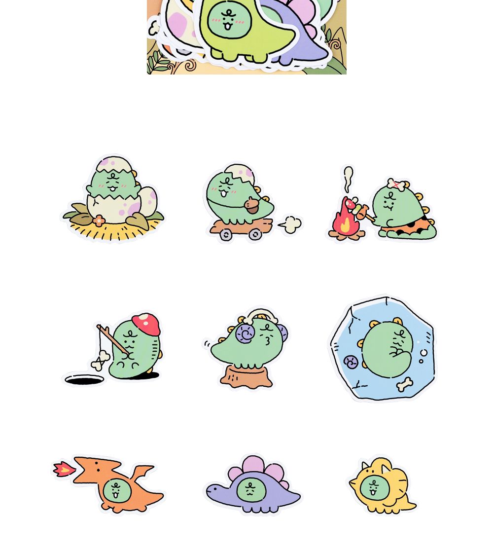 카카오프렌즈 죠르디 다이노 빅 포인트 스티커 죠르디스티커 죠르디캐릭터스티커 캐릭터스티커 디자인스티커 팬시스티커 소품꾸미기 데코스티커 꾸미기스티커 다이어리꾸미기 다이어리스티커 스티커
