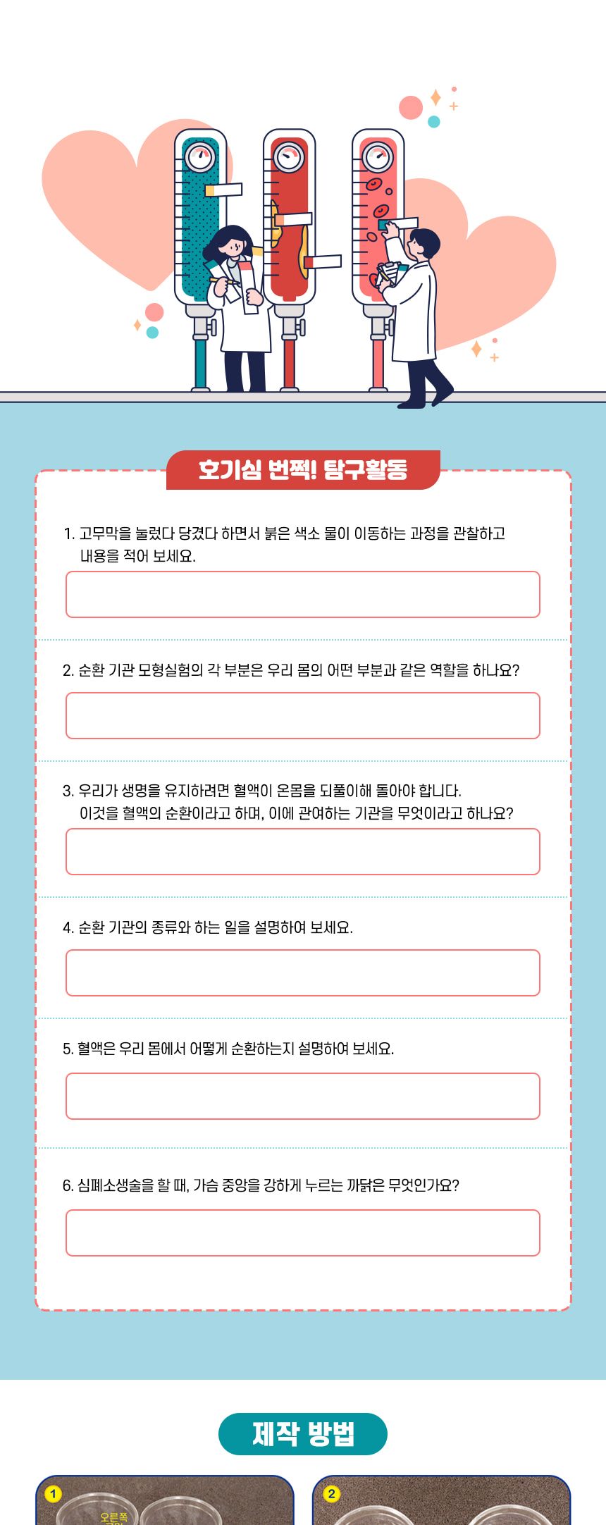 k2 순환 기관 모형 만들기 4인 세트 K2순환기관모형 과학장난감 과학교구 교육용과학교구 학습용과학교구 수업용과학교구 창작용과학교구 만들기교구 K2순환기관모형만들기 K2순환기관모형장난감