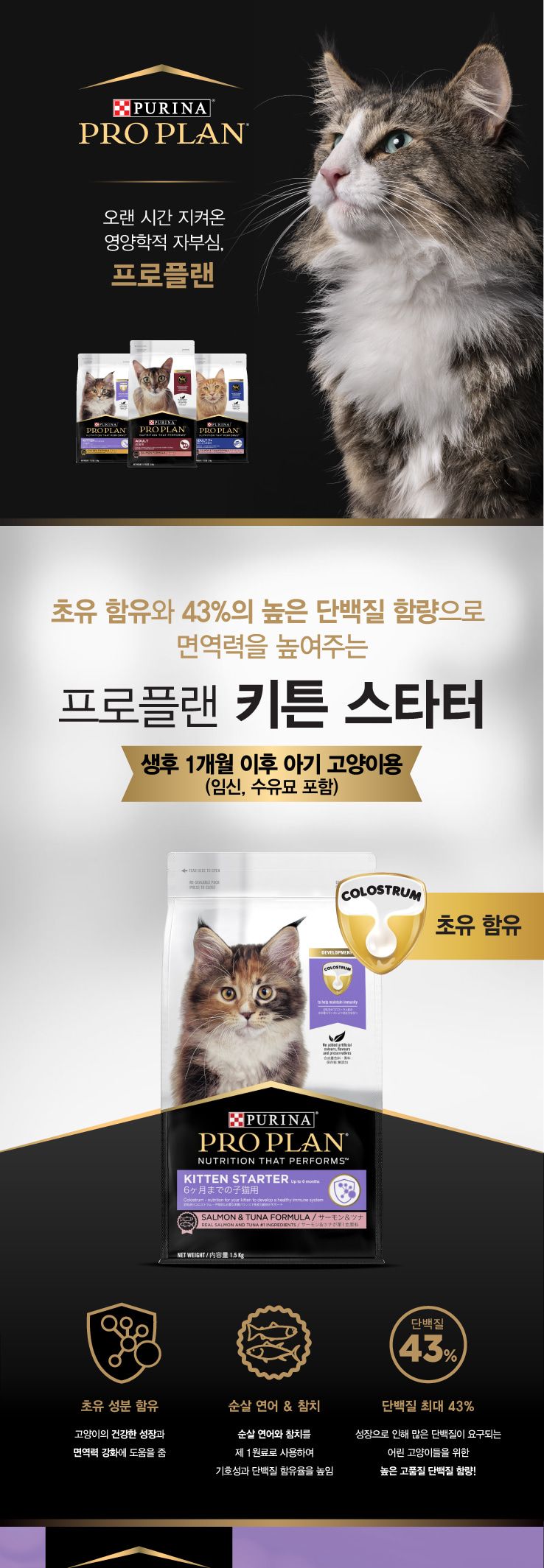 (퓨리나) 키튼 스타터 1.5kg
