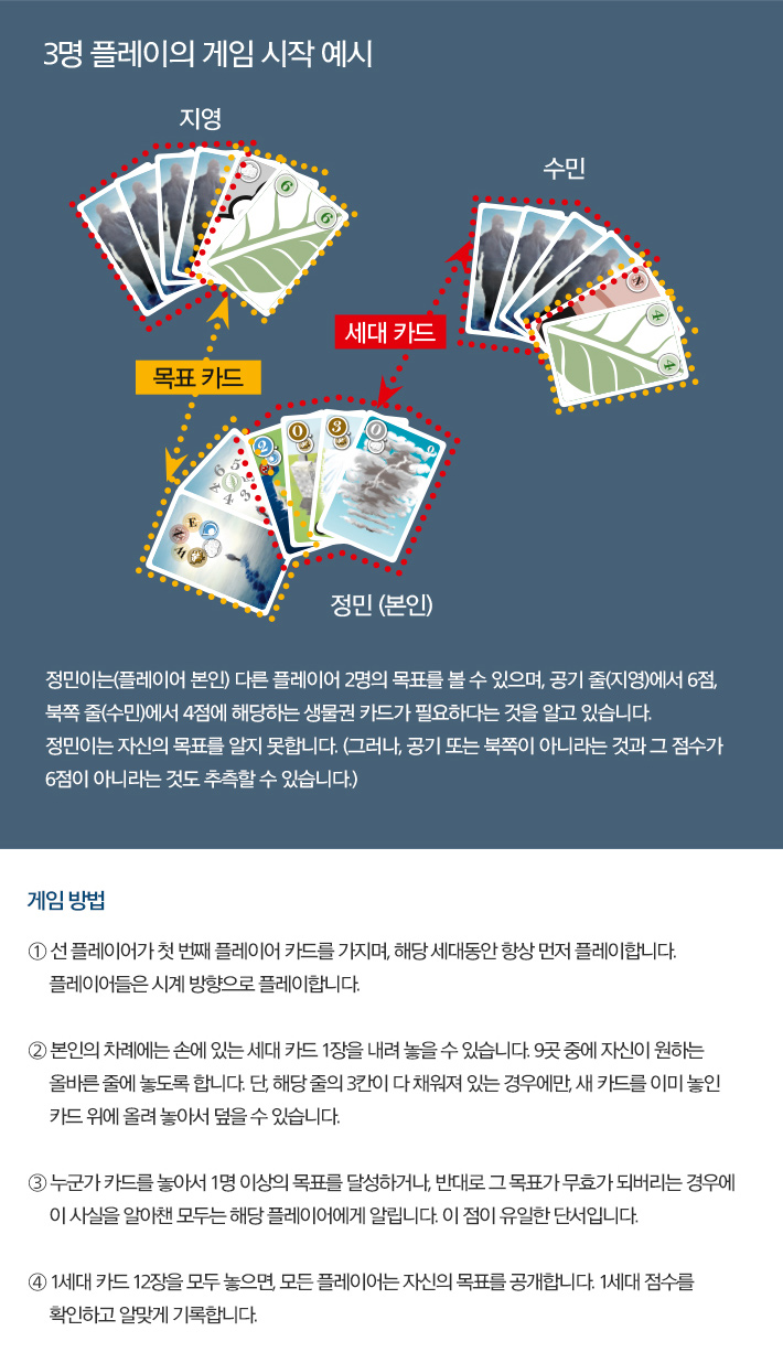 보약게임-아이스앤더스카이/보드게임/카드게임/카드보드게임/협동카드게임/추리겍임/추리카드게임/추리보드