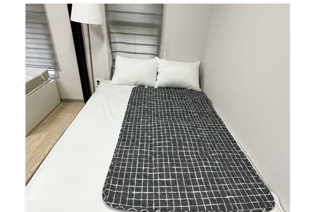 국산 모던체크 전기장판 일반형 소 67x180/전기장판/전기요/장판/겨울장판/거실장판/침대전기장판/침대전기