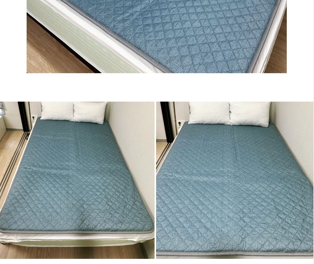 국산 고급 누빔 탄소매트 대 135x180/전기장판/전기요/장판/겨울장판/거실장판/침대전기장판/침대전기요/거