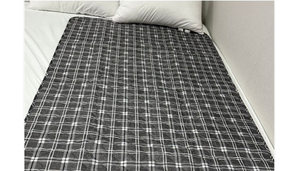 국내산 스트링 모던콤비체크 전기장판 일반형 대 135x180/전기장판/전기요/장판/겨울장판/거실장판/침대전