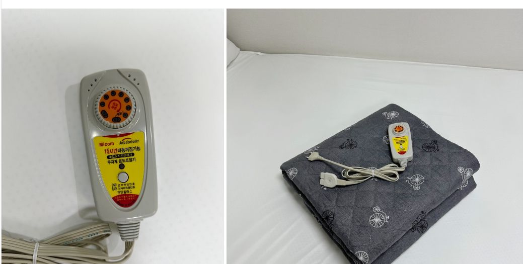 국산 자전거패턴 전기장판 고급형 대 135x180/전기장판/전기요/장판/겨울장판/거실장판/침대전기장판/침대