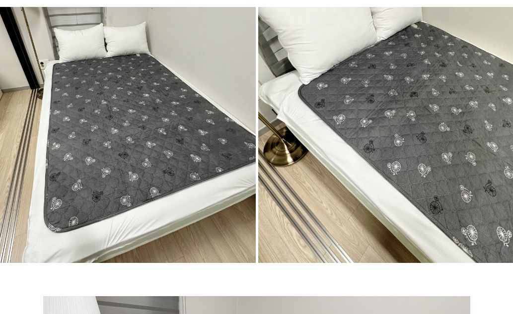 국산 자전거패턴 전기장판 고급형 대 135x180/전기장판/전기요/장판/겨울장판/거실장판/침대전기장판/침대