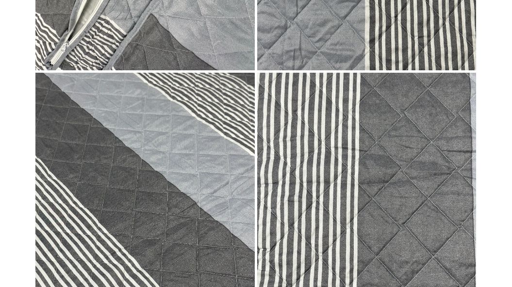 더크린 전기요 커버분리 콤비스트라이프 일반 소/전기장판/전기요/장판/겨울장판/거실장판/침대전기장판/침