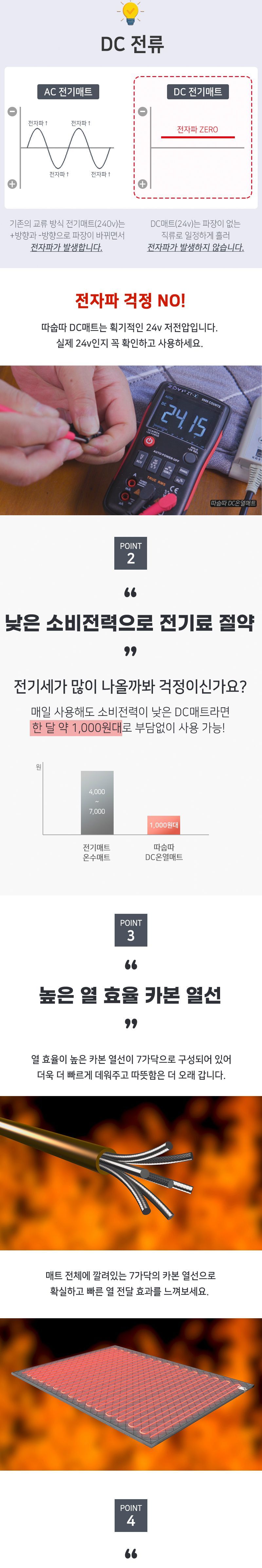 따숩따 DC24V 탄소 카본 온열 매트 더블/탄소카본매트/카본매트/탄소온열매트/탄소매트/전기장판/전기매트/