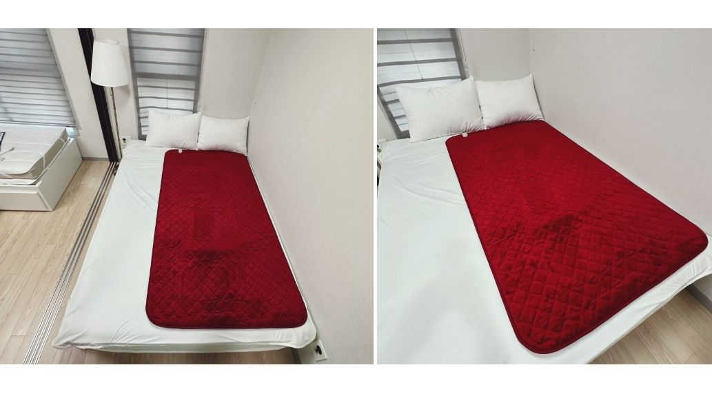 슈퍼파인 전기장판 와인계열 고급형 대 135x180/전기장판/전기요/장판/겨울장판/거실장판/침대전기장판/침