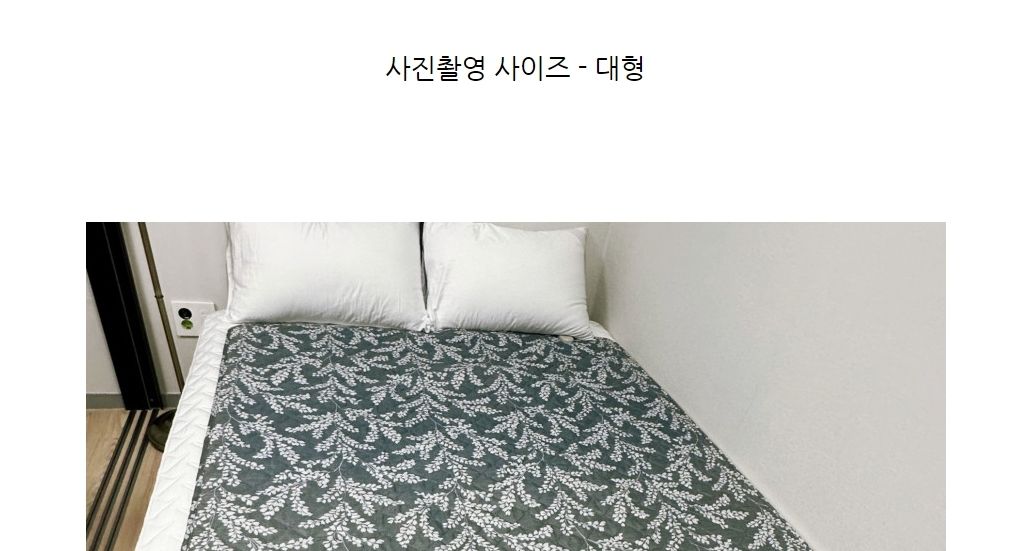 와일드 플라워 전기장판 고급형 대 135x180/전기장판/전기요/장판/겨울장판/거실장판/침대전기장판/침대전