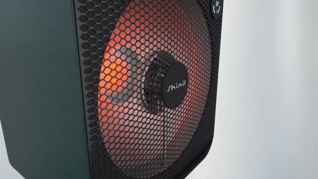 신일 에코 큐브 하이라이트 히터 2구 SEH-F1500HLB/자동온도조절히터/2단전기히터/다용도히터/가정용히터/