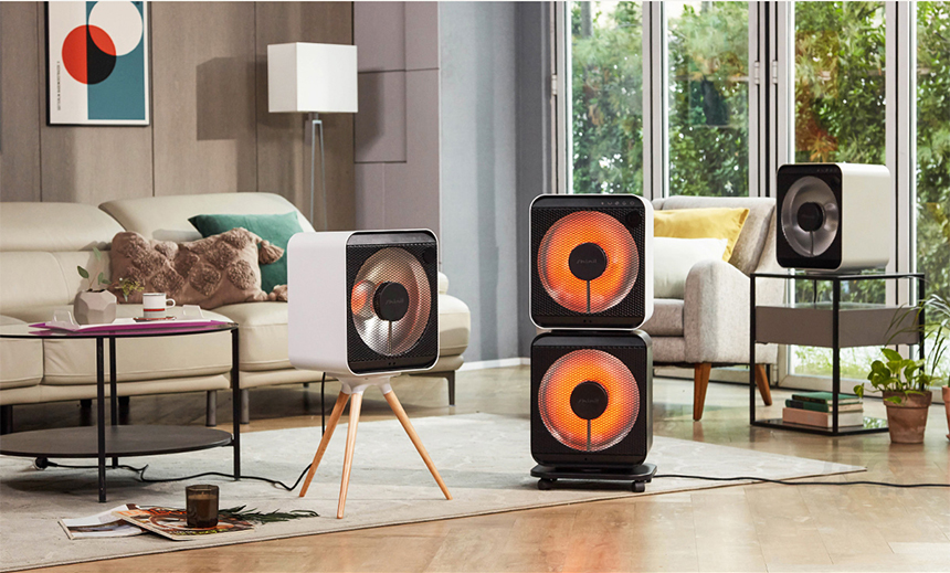 신일 에코 큐브 하이라이트 히터 2구 SEH-F1500HLB/자동온도조절히터/2단전기히터/다용도히터/가정용히터/