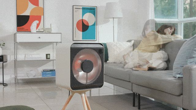 신일 에코 큐브 하이라이트 히터 2구 SEH-F1500HLB/자동온도조절히터/2단전기히터/다용도히터/가정용히터/